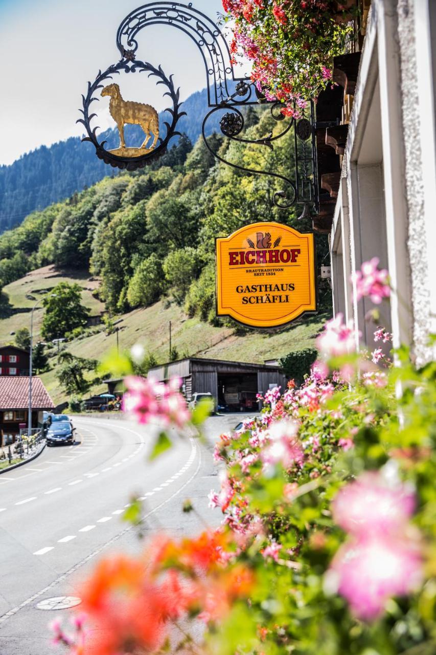 Gaestehaus Schaefli Intschi ภายนอก รูปภาพ