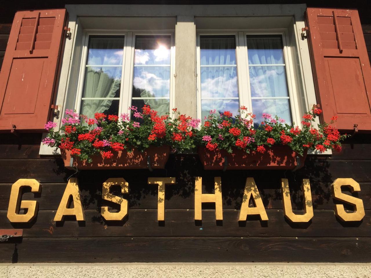 Gaestehaus Schaefli Intschi ภายนอก รูปภาพ