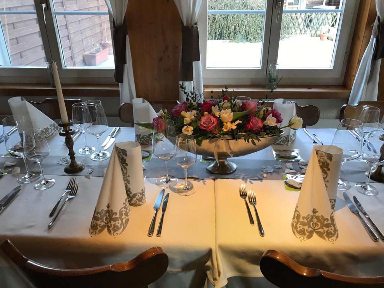 Gaestehaus Schaefli Intschi ภายนอก รูปภาพ